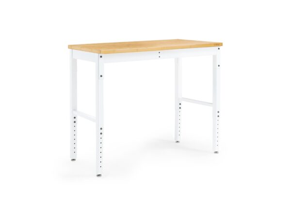 NewAge Products 48-in W x 43-in H White Bamboo Adjustable Height - Image 2