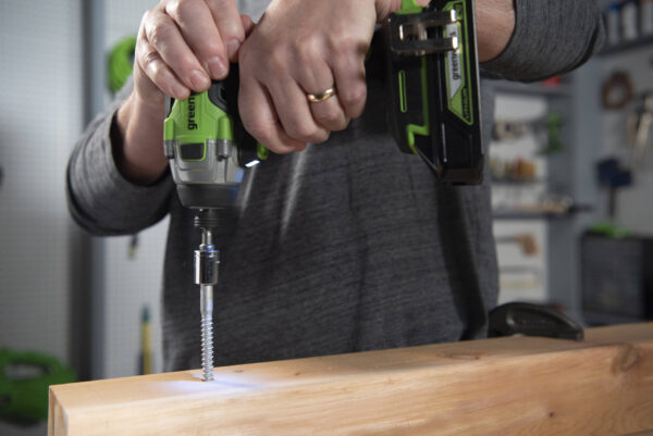 24-volt 1/4-in Variable Speed Brushless Cordless Impact Driver - Image 7