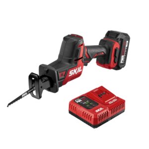 PWR CORE 20-volt Variable Speed Brushless Cordless Reciprocating Saw (Charger Included and Battery Included)