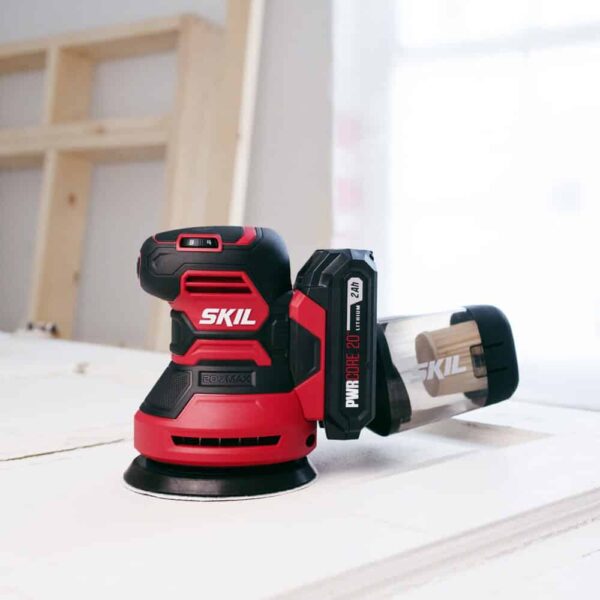 PWR CORE 20-Volt Cordless Variable Random Orbital Sander with Dust Management (Battery Included) - Image 2