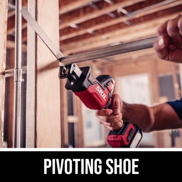 PWR CORE 20-volt Variable Speed Brushless Cordless Reciprocating Saw (Charger Included and Battery Included) - Image 7