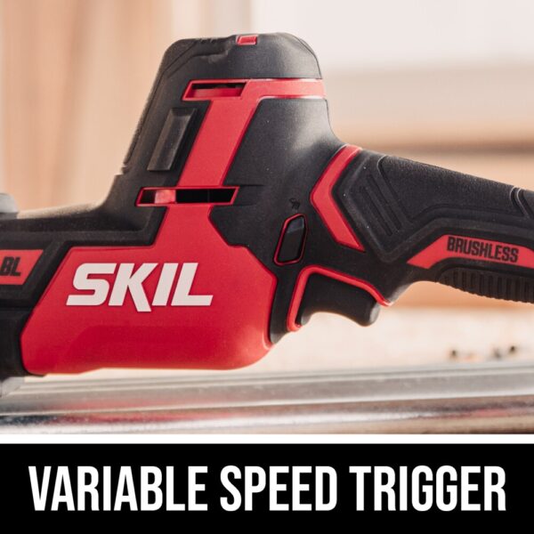 PWR CORE 20-volt Variable Speed Brushless Cordless Reciprocating Saw (Charger Included and Battery Included) - Image 8
