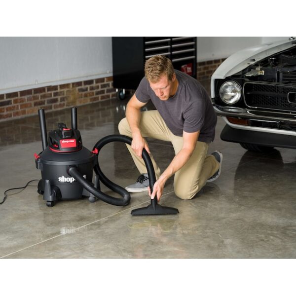 Shop-Vac 6-Gallons 3.5-HP Corded Wet/Dry Shop Vacuum with Accessories Included (5760611) - Image 9