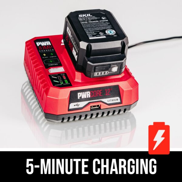 PWR CORE 12 3-Tool 12-volt Brushless Power Tool Combo Kit Case (1 Li-ion Battery Included and Charger Included) - Image 4