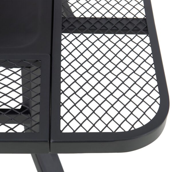 Sunjoy A301027100 38-in W Black Steel Wood-Burning Fire Pit - Image 4
