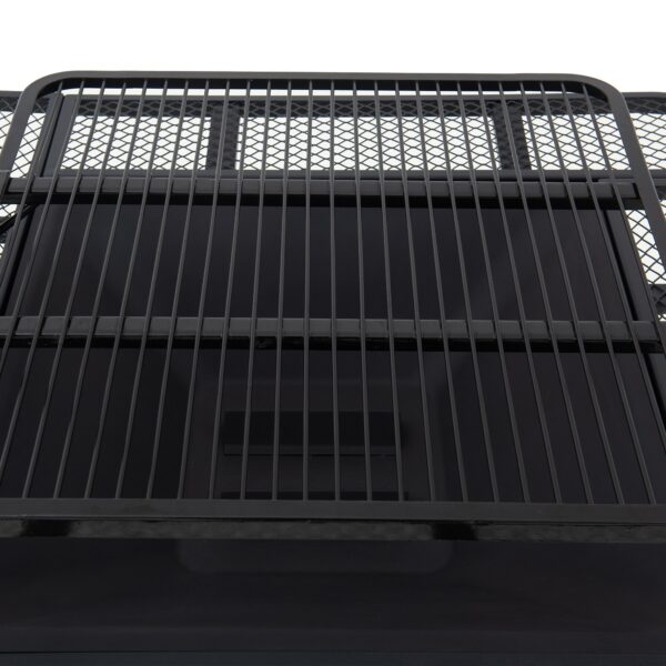 Sunjoy A301027100 38-in W Black Steel Wood-Burning Fire Pit - Image 5