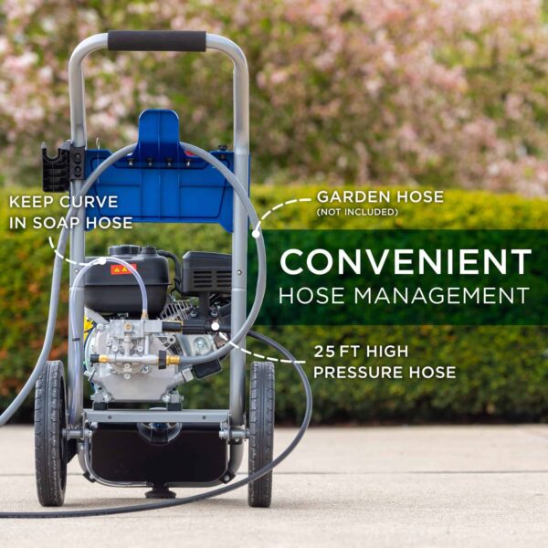 Westinghouse WPX3400 5 Nozzles + Soap Tank Included 3400 PSI 2.6-GPM Cold Water Gas Pressure Washer - Image 7