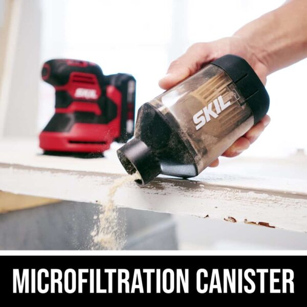 PWR CORE 20-Volt Cordless Variable Random Orbital Sander with Dust Management (Battery Included) - Image 6