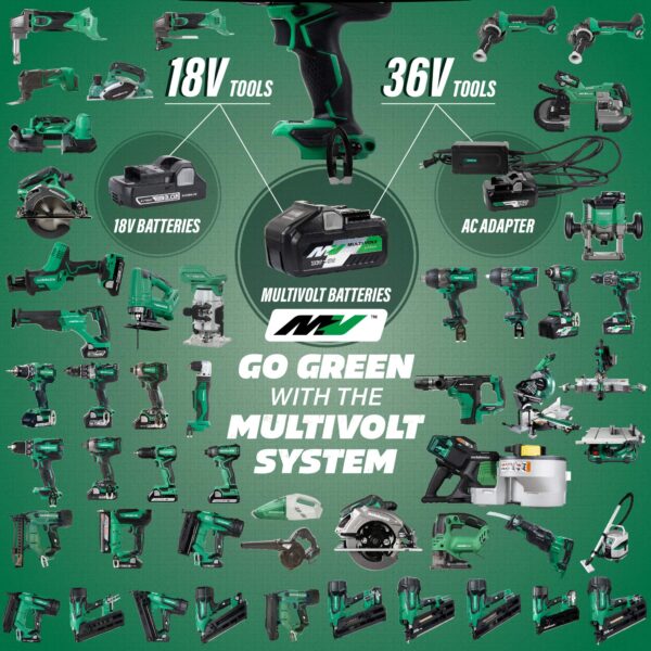 HPT MultiVolt 1/2-in 36-volt Variable Brushless Cordless Hammer Drill (2-Batteries Included) - Image 9
