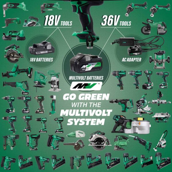 HPT Cordless Brushless 18-volt Variable Speed Oscillating Multi-Tool - Image 20