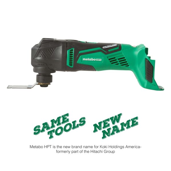 HPT Cordless Brushless 18-volt Variable Speed Oscillating Multi-Tool - Image 22