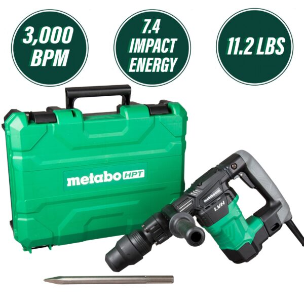 HPT Sds-plus Sds-max Corded Rotary Hammer Drill (Included) - Image 2