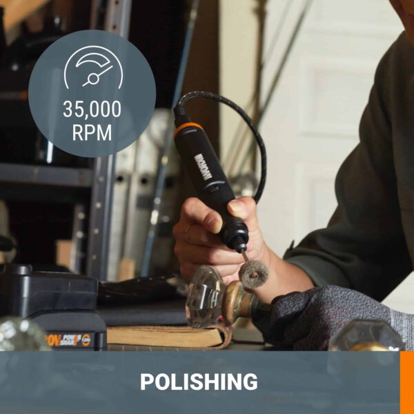 POWER SHARE Variable Speed Cordless 20-volt Max Crafting Rotary Tool Kit - Image 5