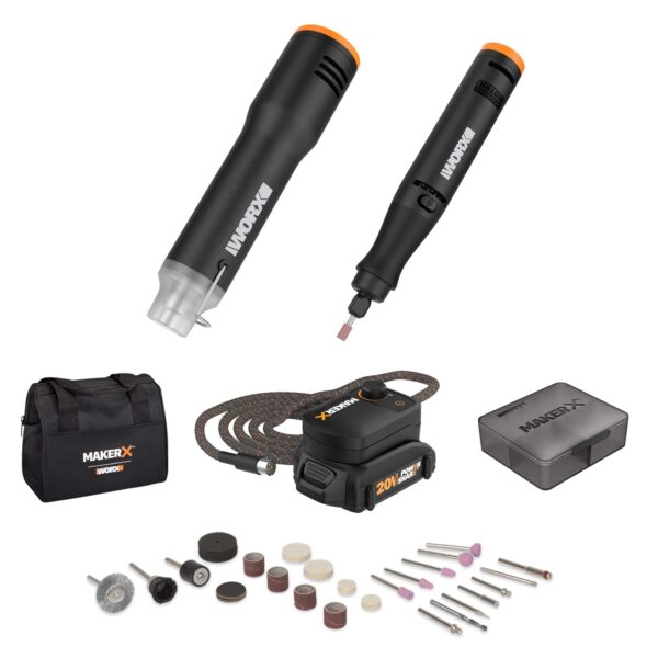 POWER SHARE Variable Speed Cordless 20-volt Max Crafting Rotary Tool Kit