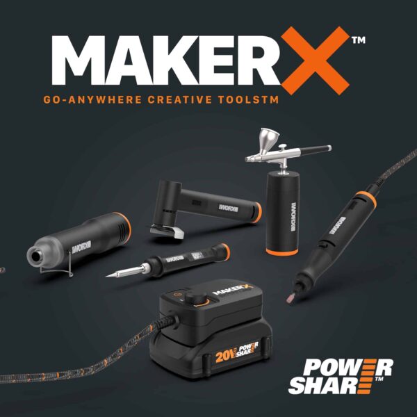 POWER SHARE Variable Speed Cordless 20-volt Max Crafting Rotary Tool Kit - Image 13