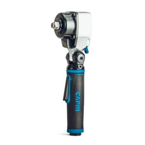 Capri Tools 1/2-in Flex-Head Air Angle Impact Wrench, 400 ft-lb