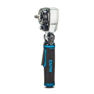 Capri Tools 3/8-in Flex-Head Air Angle Impact Wrench, 220 ft-lb