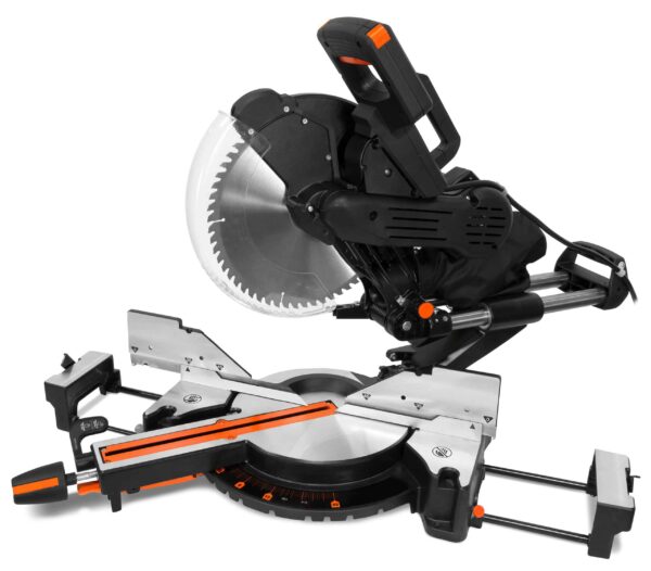WEN 12-in 15-Amp Dual Bevel Sliding Compound Corded Miter Saw with Laser Guide - Image 2