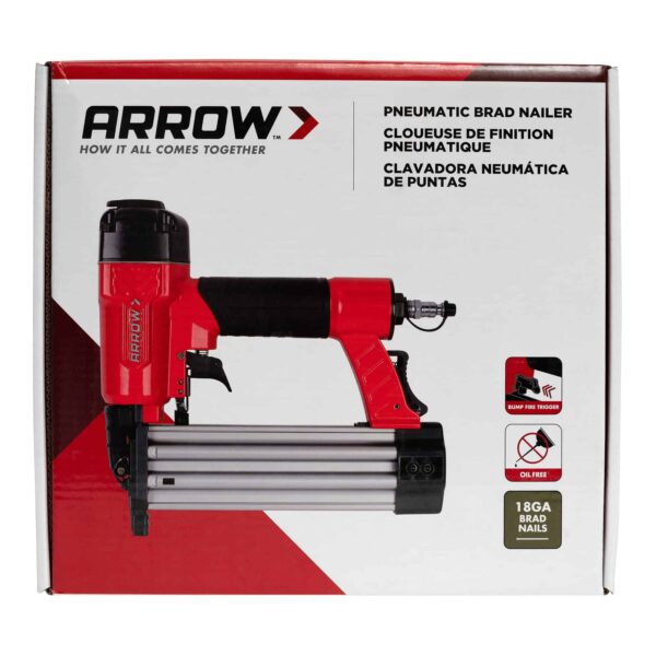 Arrow 2-in 18-Gauge Cordless Pneumatic Brad Nailer - Image 12