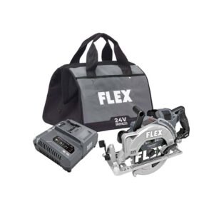 FX2141R-1J STACKED LITHIUM 24-Volt 7-1/4-in Cordless Circular Saw Kit (1-Battery and Charger Included)