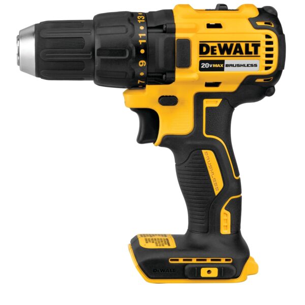 DCK379D2 3-Tool 20-Volt Max Brushless Power Tool Combo Kit with Soft Case (2-Batteries and charger Included) - Image 2