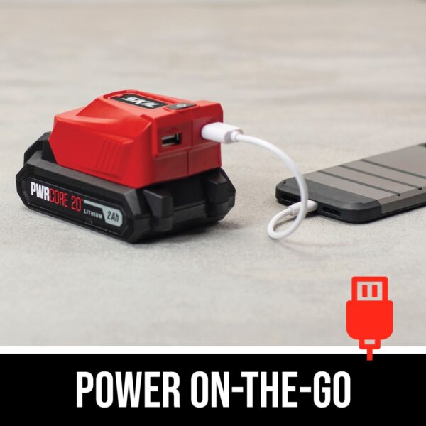 PWR CORE 20 3-Tool 20-volt Power Tool Combo Kit Case (1 Li-ion Battery Included and Charger Included) - Image 3