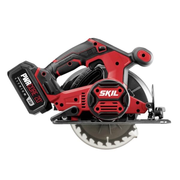 Circular Saw CR540603 PWR CORE 20-volt 6-1/2-in Cordless Circular Saw Kit (1-Batteries Charger Included) - Image 6