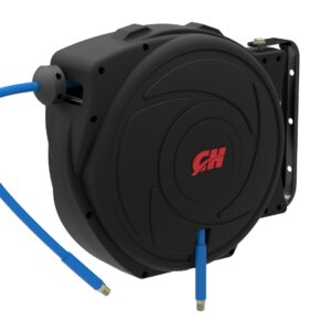 Campbell Hausfeld 3/8 in. x 50 ft. PVC Retractable Air Hose Reel