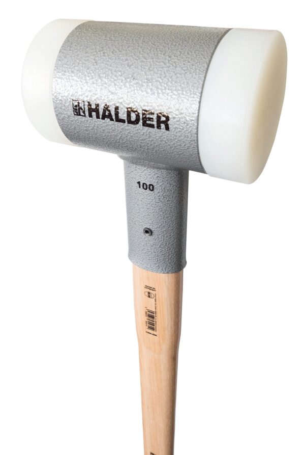 Halder 15.543-lb Smooth Face Plastic Head Wood Dead Blow Hammer - Image 2