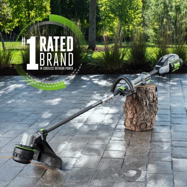 POWER+ POWERLOAD with LINE IQ 56-volt 16-in Telescopic Cordless String Trimmer (Battery Included) - Image 2