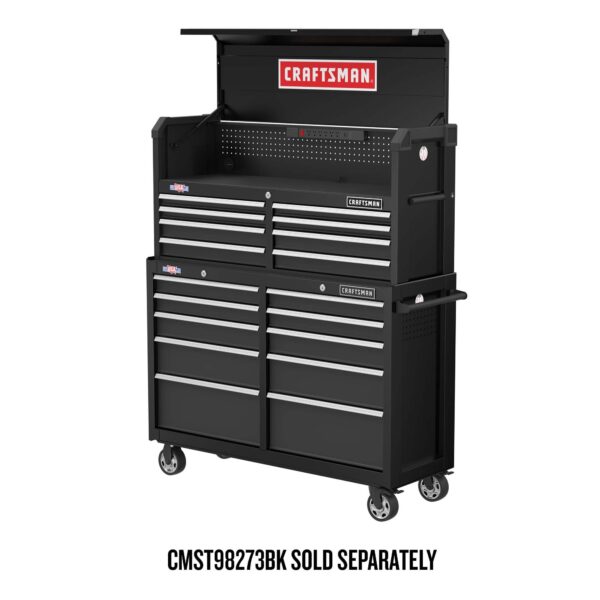 2000 Series 51.5-in W x 24.7-in H 8-Drawer Steel Tool Chest (Black) - Image 3