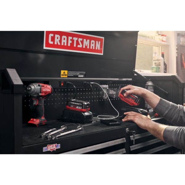2000 Series 51.5-in W x 24.7-in H 8-Drawer Steel Tool Chest (Black) - Image 4