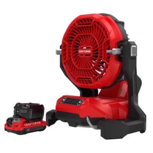 V20 10 in. H 3 speed Misting Fan