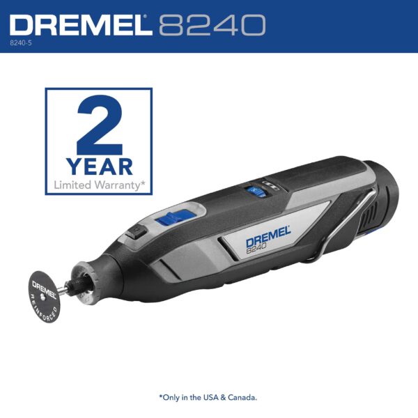 8240 Variable Speed Cordless 12-volt 2-Amp Multipurpose Rotary Tool Kit - Image 2