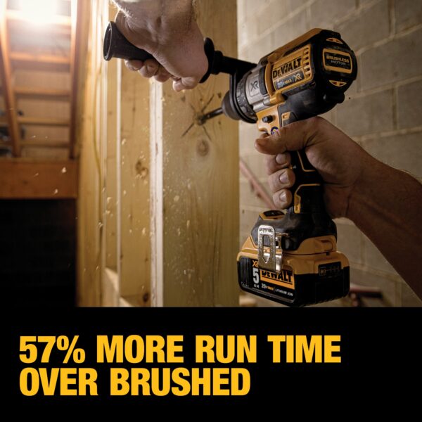 20-volt Max 1/2-in Brushless Cordless Drill (2 Li-ion Batteries Included and Charger Included) - Image 9