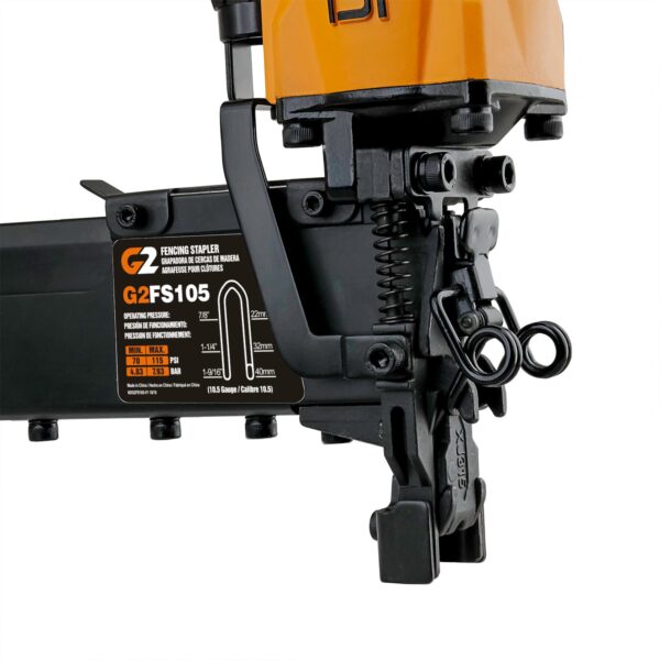 2nd Generation 10.5-Gauge 1/2-in Medium Crown Fencing Pneumatic Stapler - Image 7