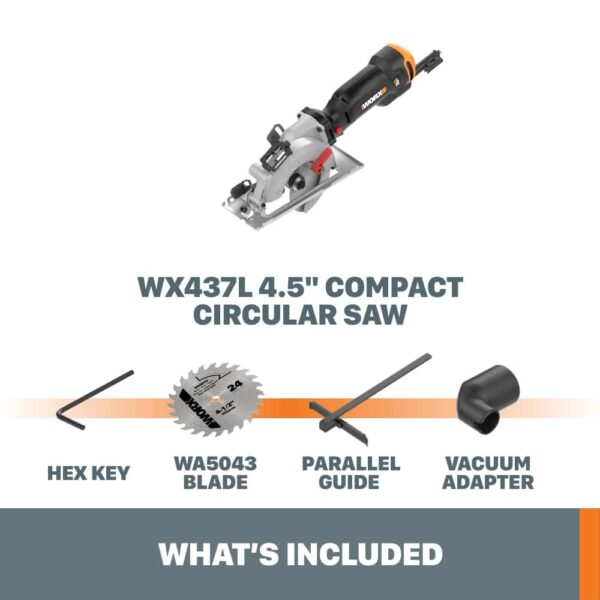 4-1/2-in Corded Circular Saw - Image 6
