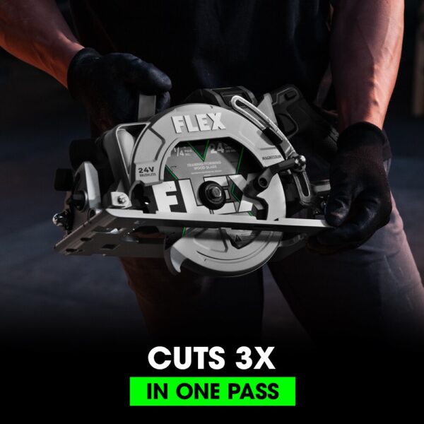 Rear Handle 24-volt 7-1/4-in Cordless Circular Saw - Image 8