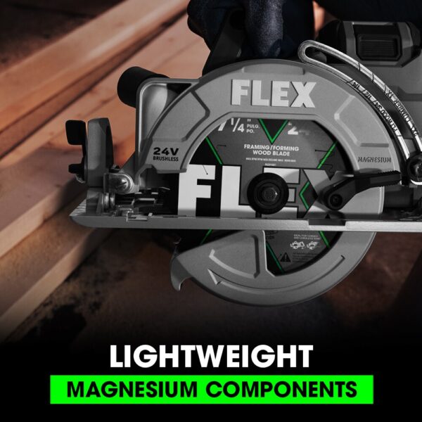 Rear Handle 24-volt 7-1/4-in Cordless Circular Saw - Image 7