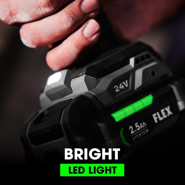 24-volt 1/4-in Variable Speed Brushless Cordless Impact Driver (Tool only) - Image 6