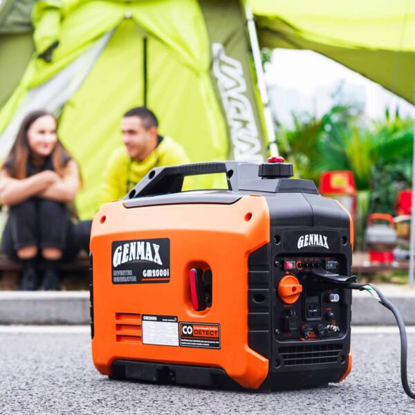 GENMAX Quiet and Portable 1600-Watt Gasoline Inverter Generator for Recreation and Emergency Use - Image 2