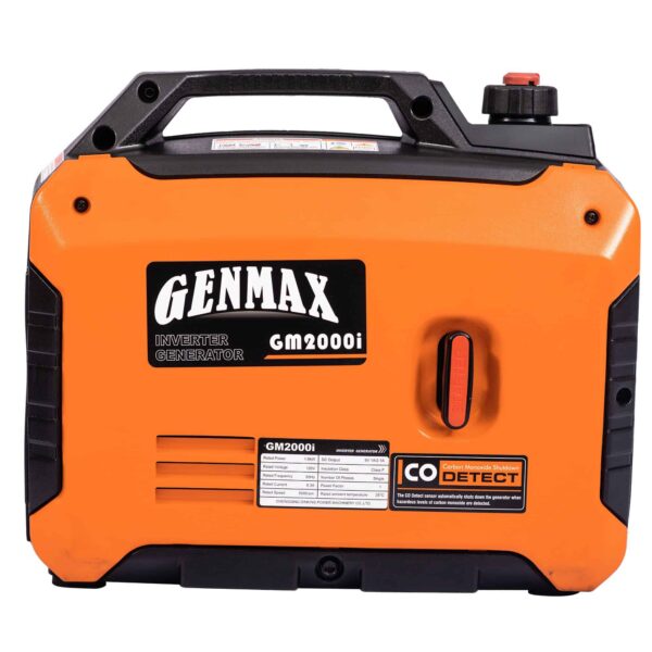 GENMAX Quiet and Portable 1600-Watt Gasoline Inverter Generator for Recreation and Emergency Use - Image 4