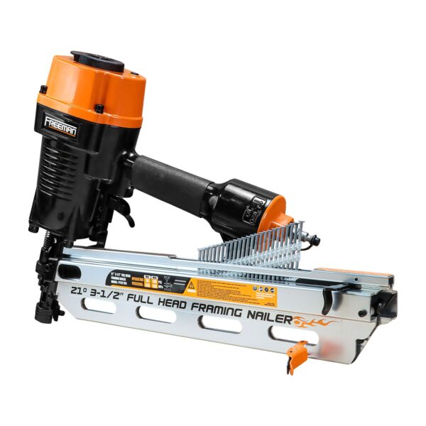 Full Round Head, include plastic Case 3.5-in 21-Degree Pneumatic Framing Nailer - Image 6