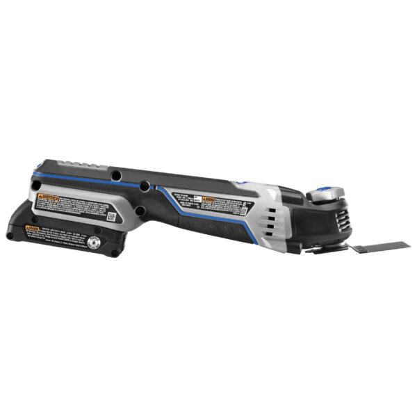 8-Piece 2-Amp 20-volt Max Variable Speed Oscillating Multi-Tool Kit with Soft Case (1-Battery Included) - Image 3