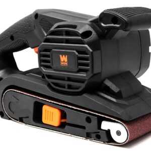 120-Volt 6.3-Amp Corded Belt Sander with Dust Management