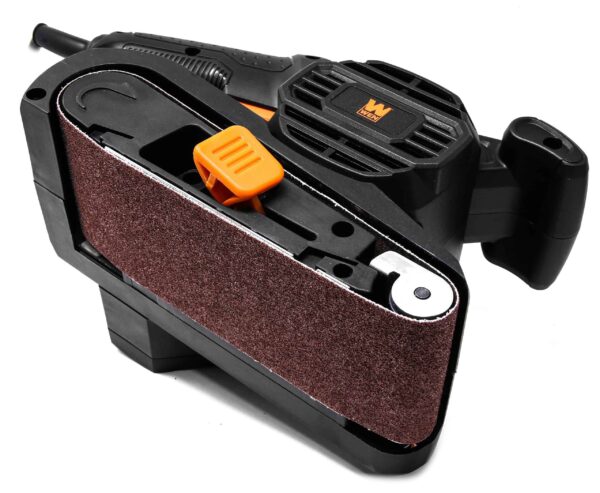 120-Volt 6.3-Amp Corded Belt Sander with Dust Management - Image 4
