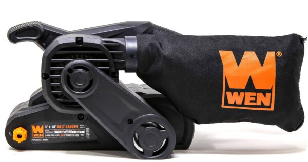 120-Volt 6.3-Amp Corded Belt Sander with Dust Management - Image 3