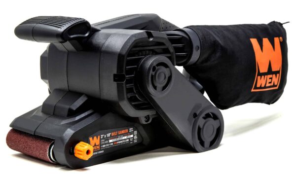 120-Volt 6.3-Amp Corded Belt Sander with Dust Management - Image 2