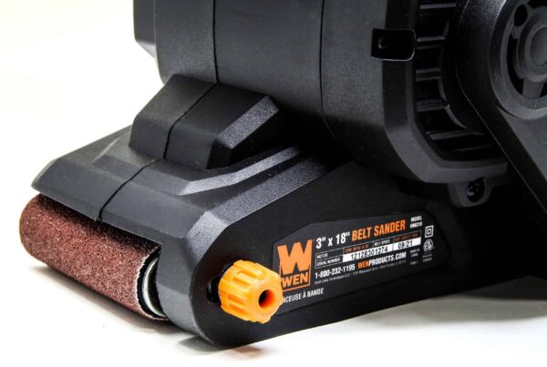 120-Volt 6.3-Amp Corded Belt Sander with Dust Management - Image 5