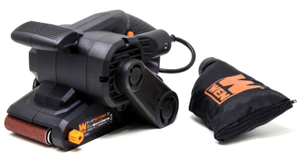 120-Volt 6.3-Amp Corded Belt Sander with Dust Management - Image 6